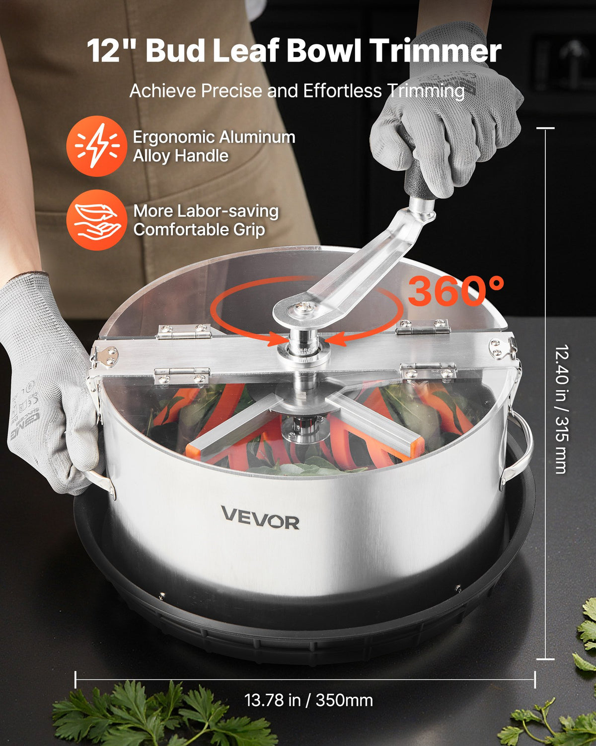 VEVOR Manual Bud Leaf Trimmer