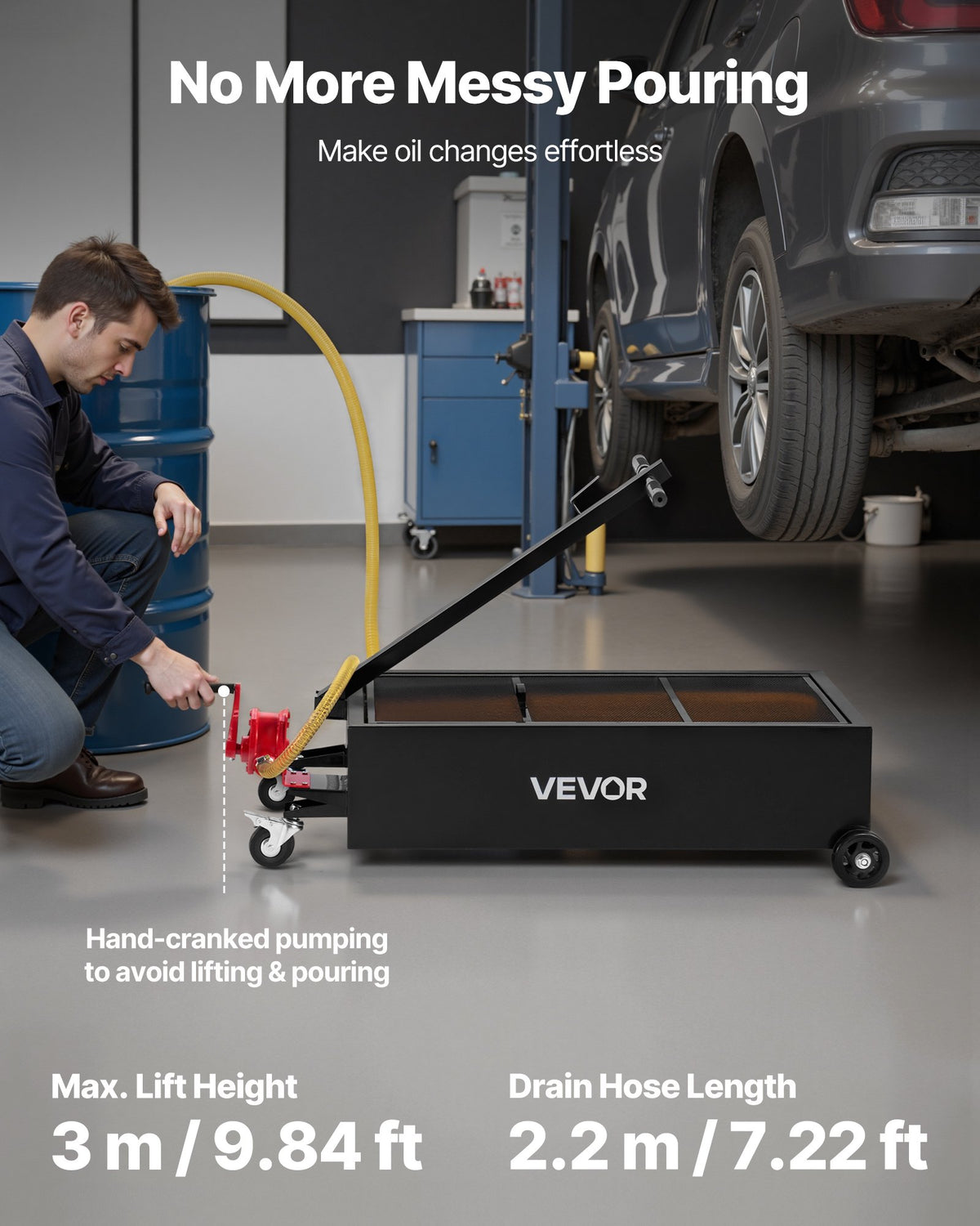 VEVOR Low Profile Oil Drain Pan
