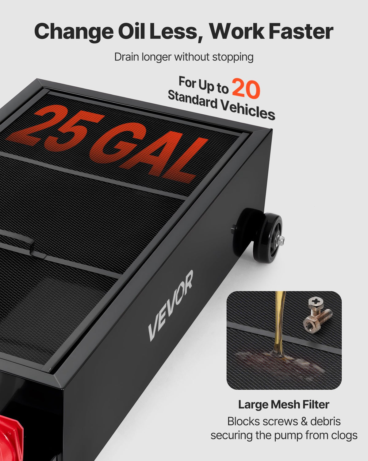 VEVOR Low Profile Oil Drain Pan