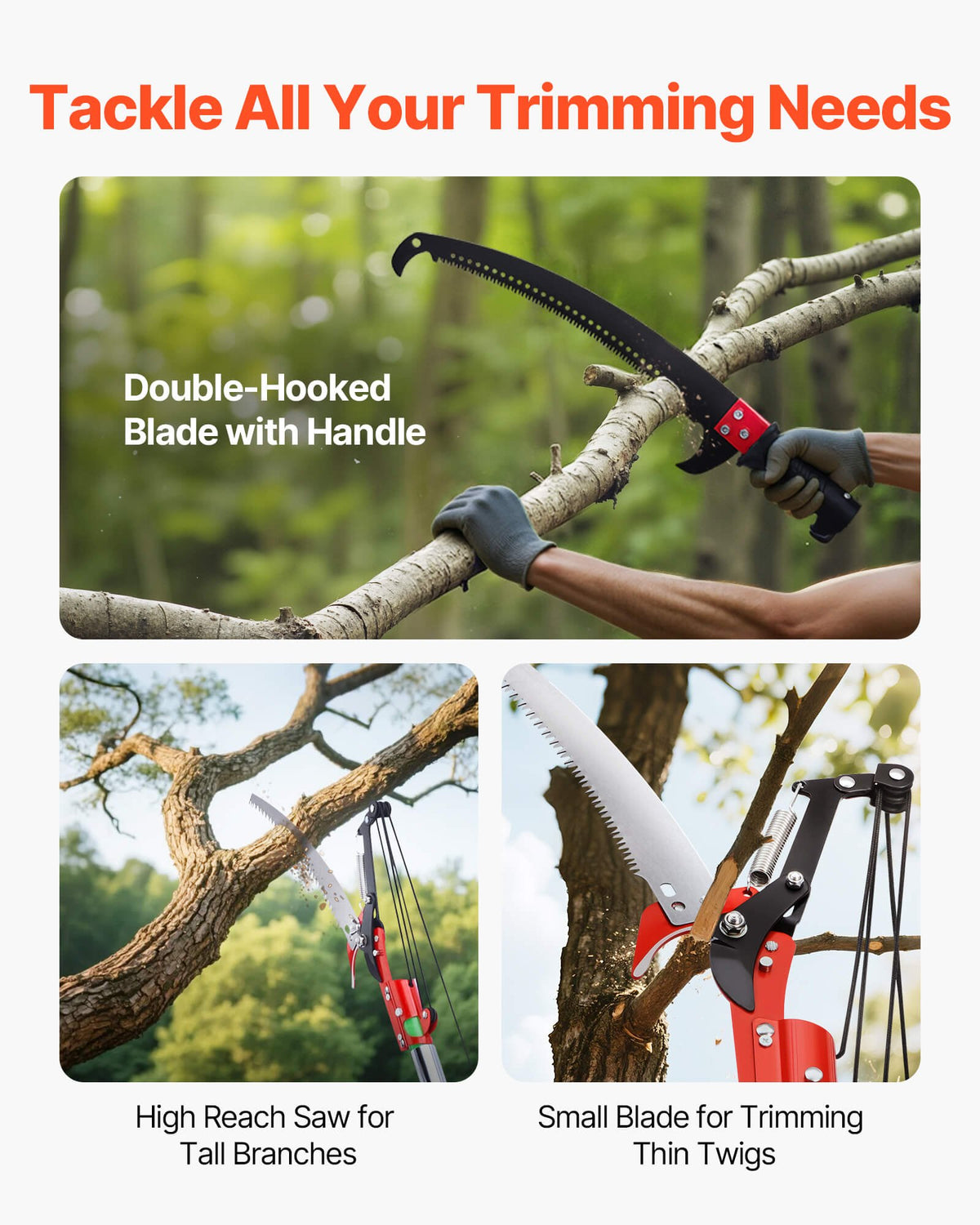 VEVOR Manual Pole Saw