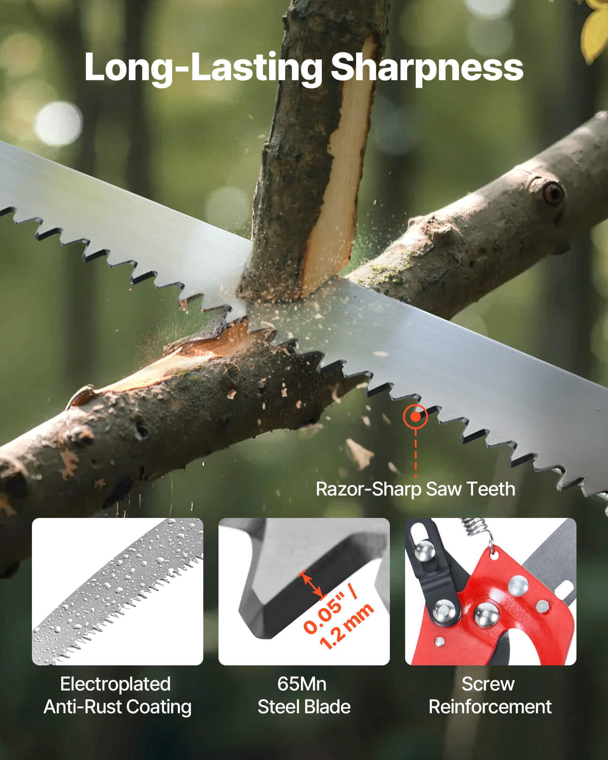 VEVOR Manual Pole Saw