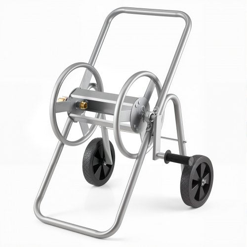 VEVOR Hose Reel Cart, Hold Up to 175 ft of 5/8’’ Hose (Hose Not Included), Garden Water Hose Carts Mobile Tools with Wheels, Heavy Duty Powder-coated Steel Outdoor Planting for Garden, Yard, Lawn