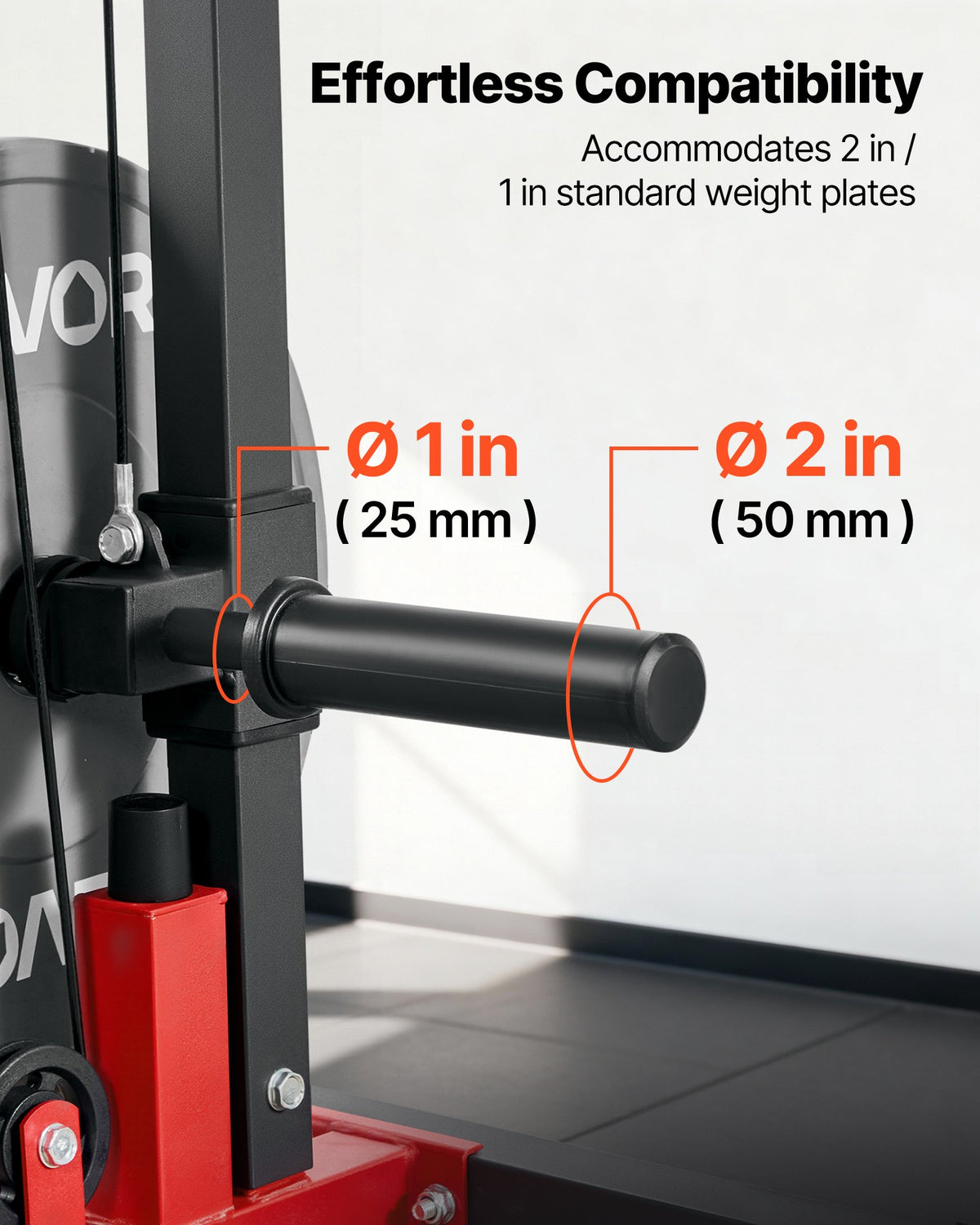VEVOR LAT Pull Down Machine, 3-in-1 Row Cable Machine, Cable Machines Home Gym with 3-Level Adjustable Seat, 4-Level Adjustable Foam Roller, Load 181kg Lat Tower for Back, Chest, Tricep, Black