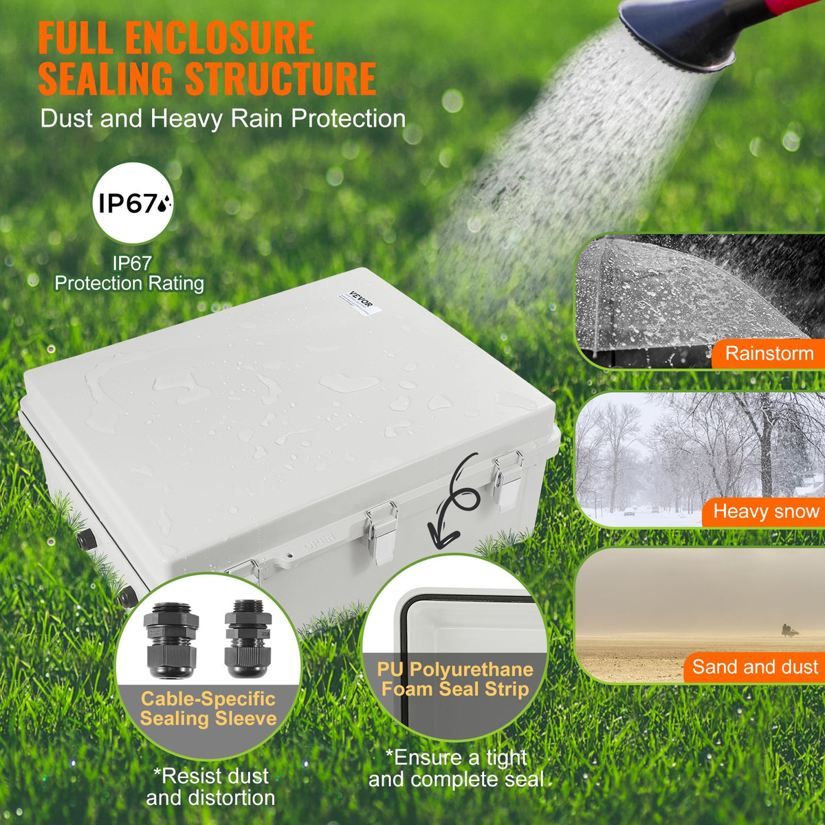 VEVOR Outdoor Electrical Junction Box