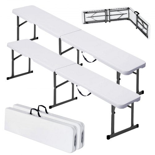 VEVOR Plastic Folding Bench