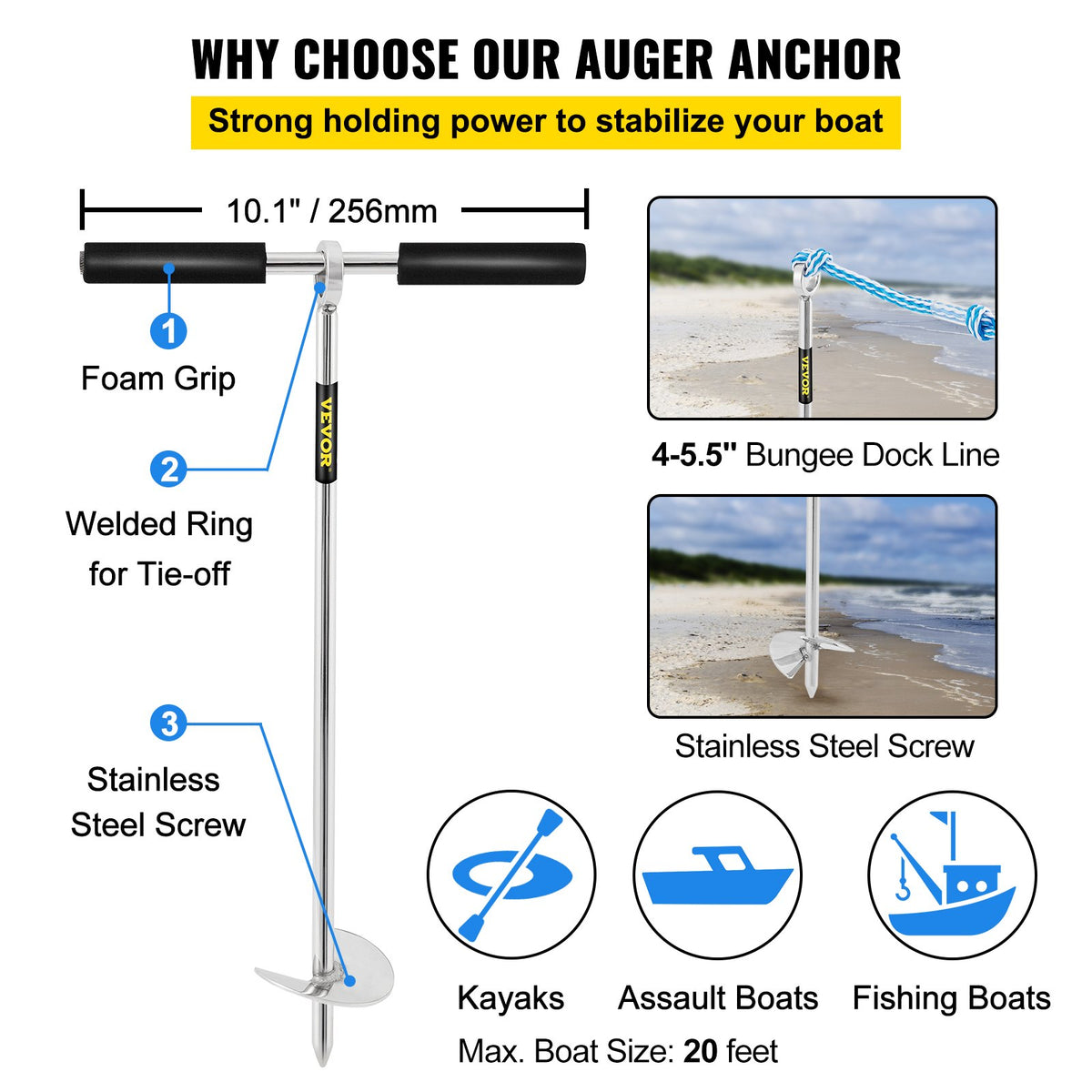 VEVOR Sand Anchor