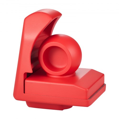 VEVOR Trailer Hitch Lock, Fits for 46 mm, 50.8 mm, 58.7 mm Couplers, Heavy-Duty Anti-Theft Trailer Ball Lock with 3 Keys, Prying-Resistant & Impact-Resistant, Fits for RVs, Boats, Trailers, Red