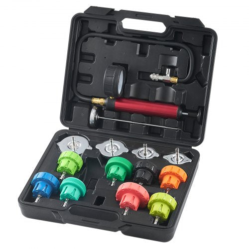 VEVOR 14 pcs Universal Radiator Pressure Tester Kit