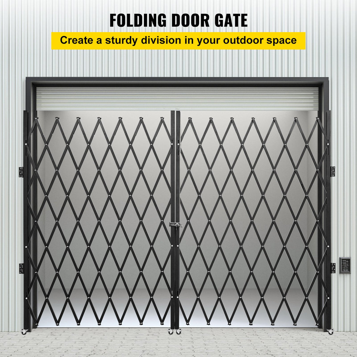 VEVOR Double Folding Security Gate