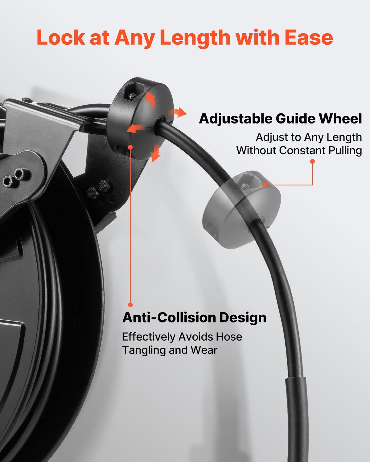 VEVOR Pressure Washer Hose Reel