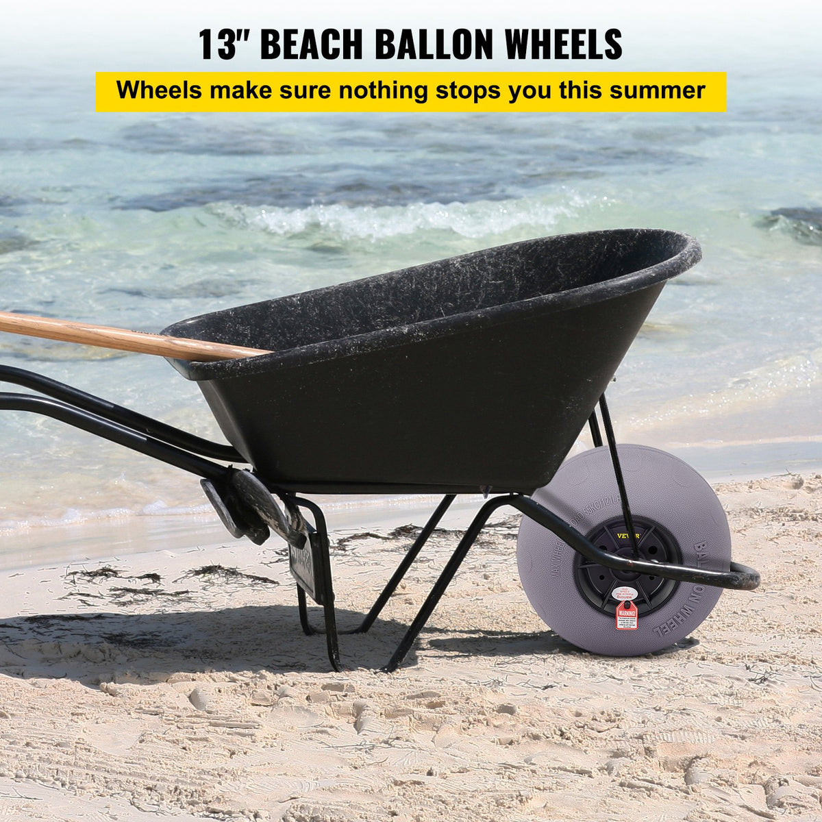 VEVOR Beach Balloon Wheels