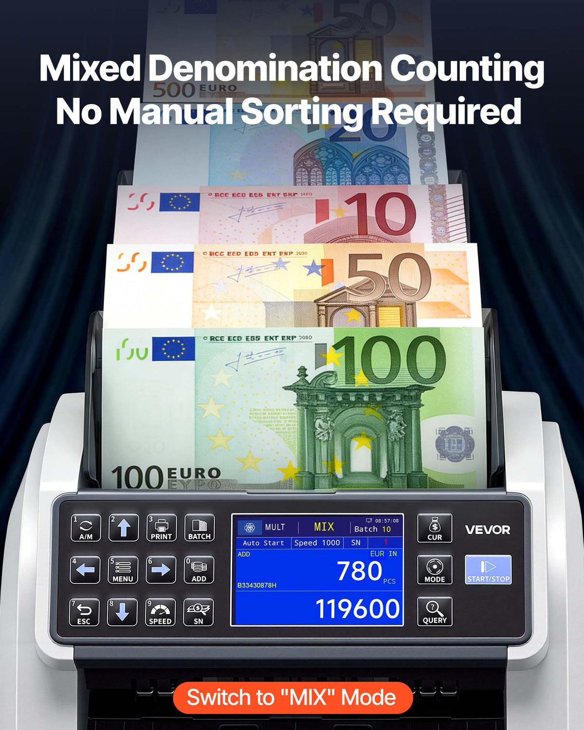 VEVOR Money Counter Machine