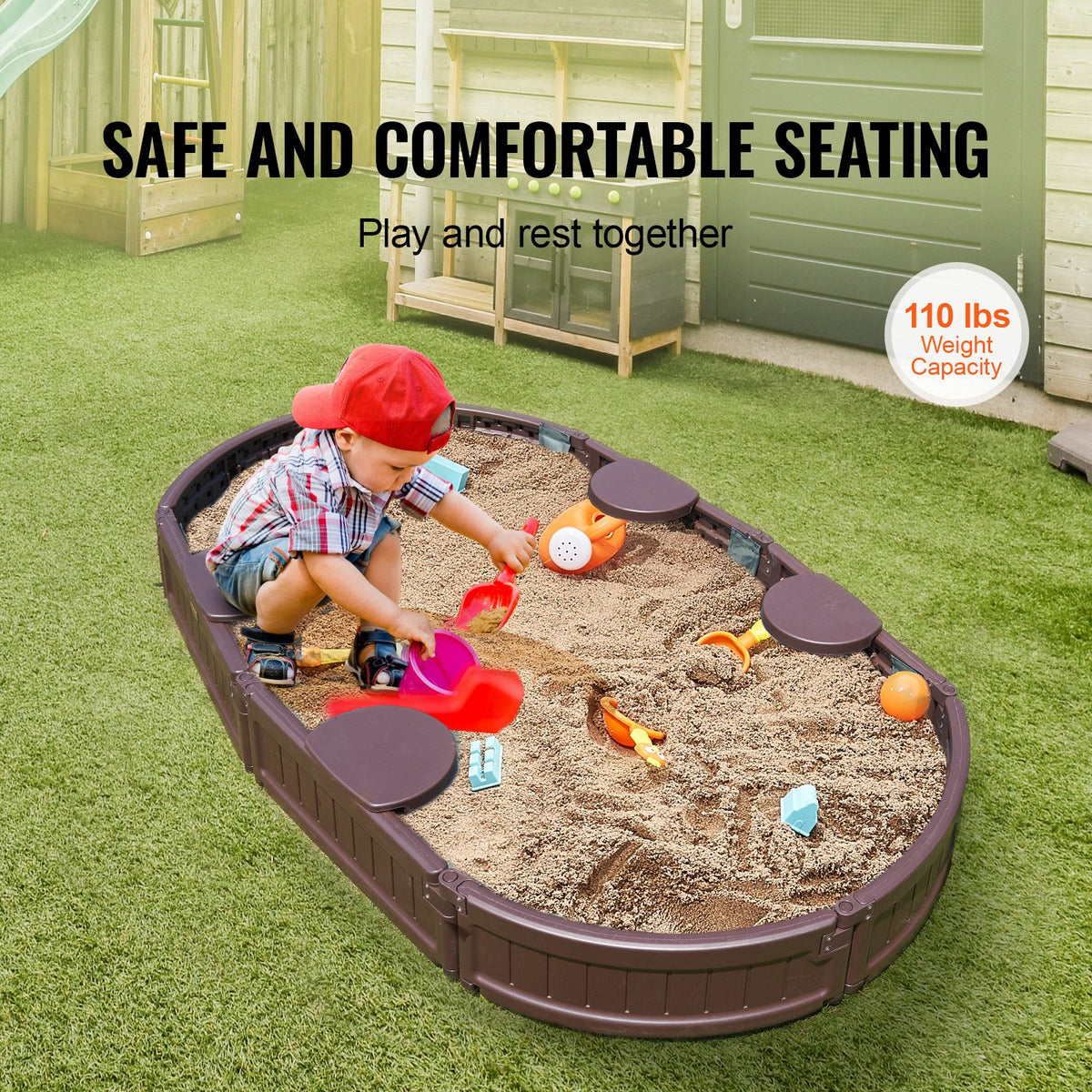 VEVOR Sandbox with Cover
