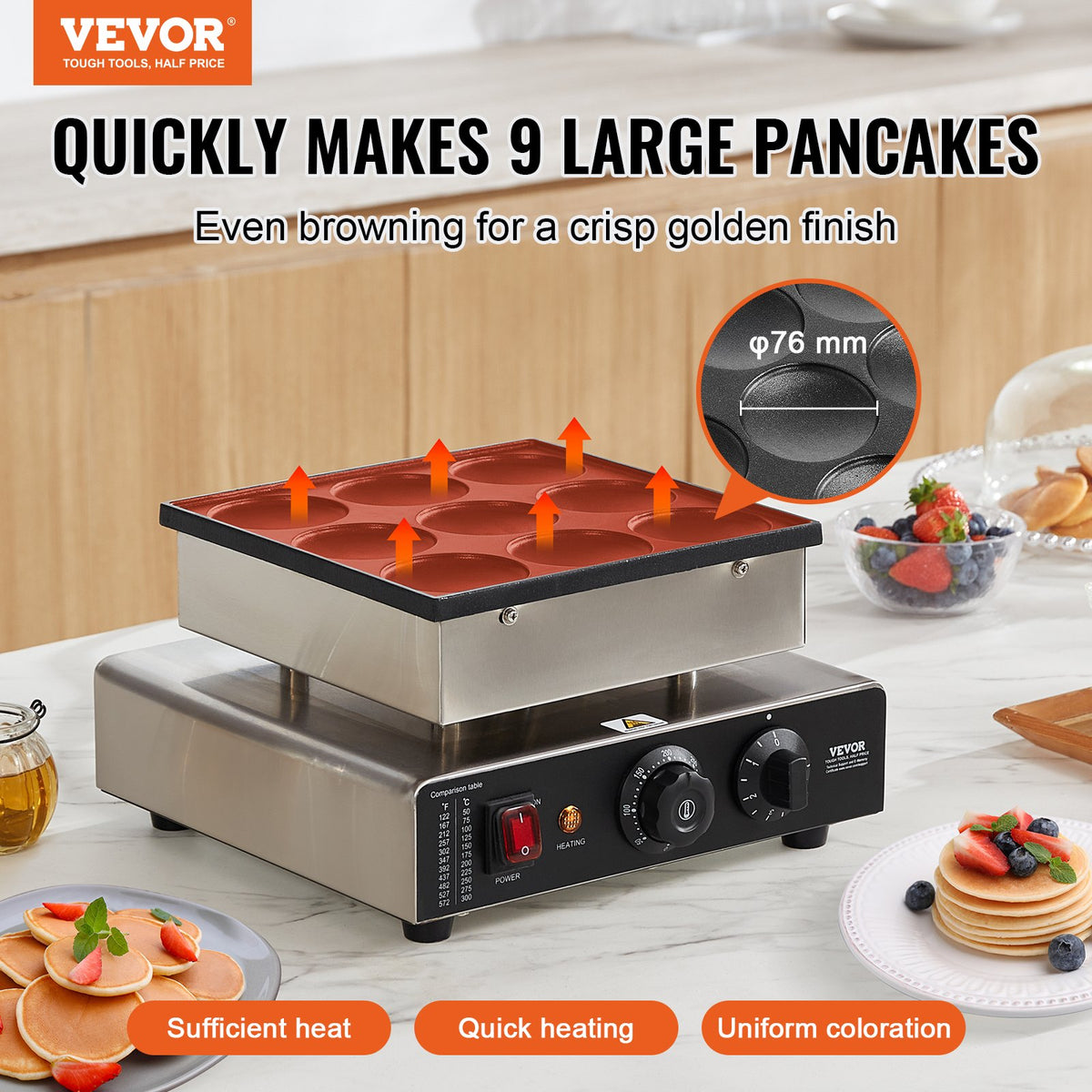 VEVOR Dutch Pancake Maker
