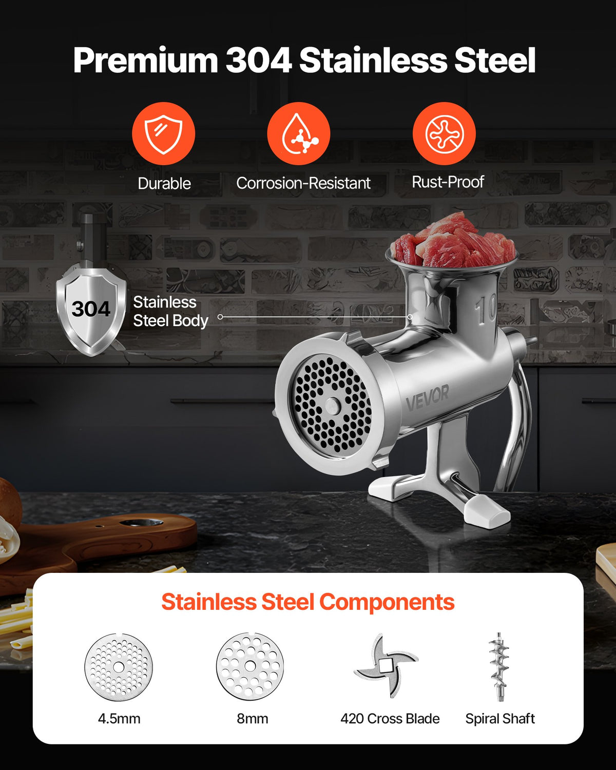 VEVOR Manual Meat Grinder