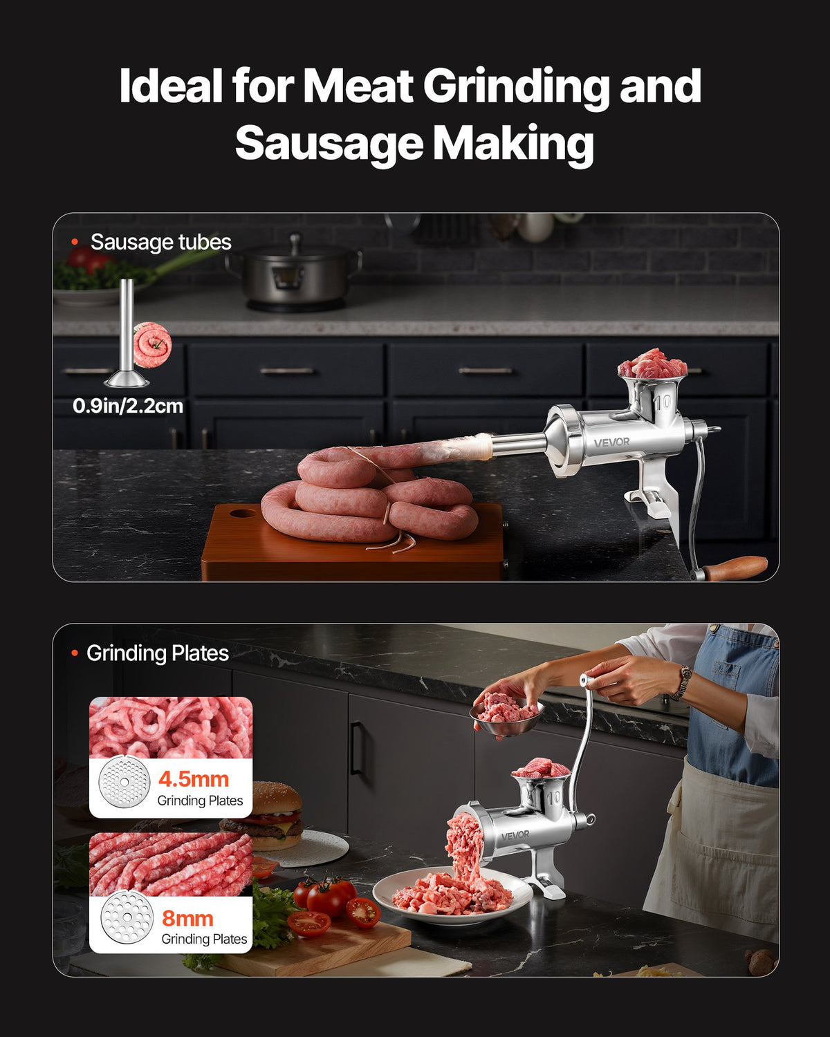 VEVOR Manual Meat Grinder