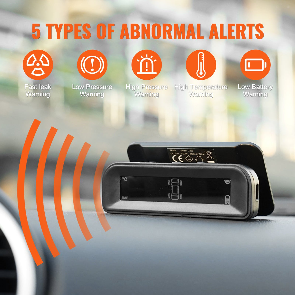VEVOR RV Tire Pressure Monitoring System