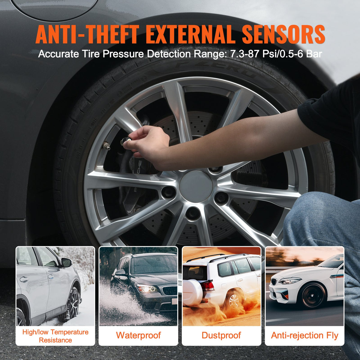 VEVOR RV Tire Pressure Monitoring System