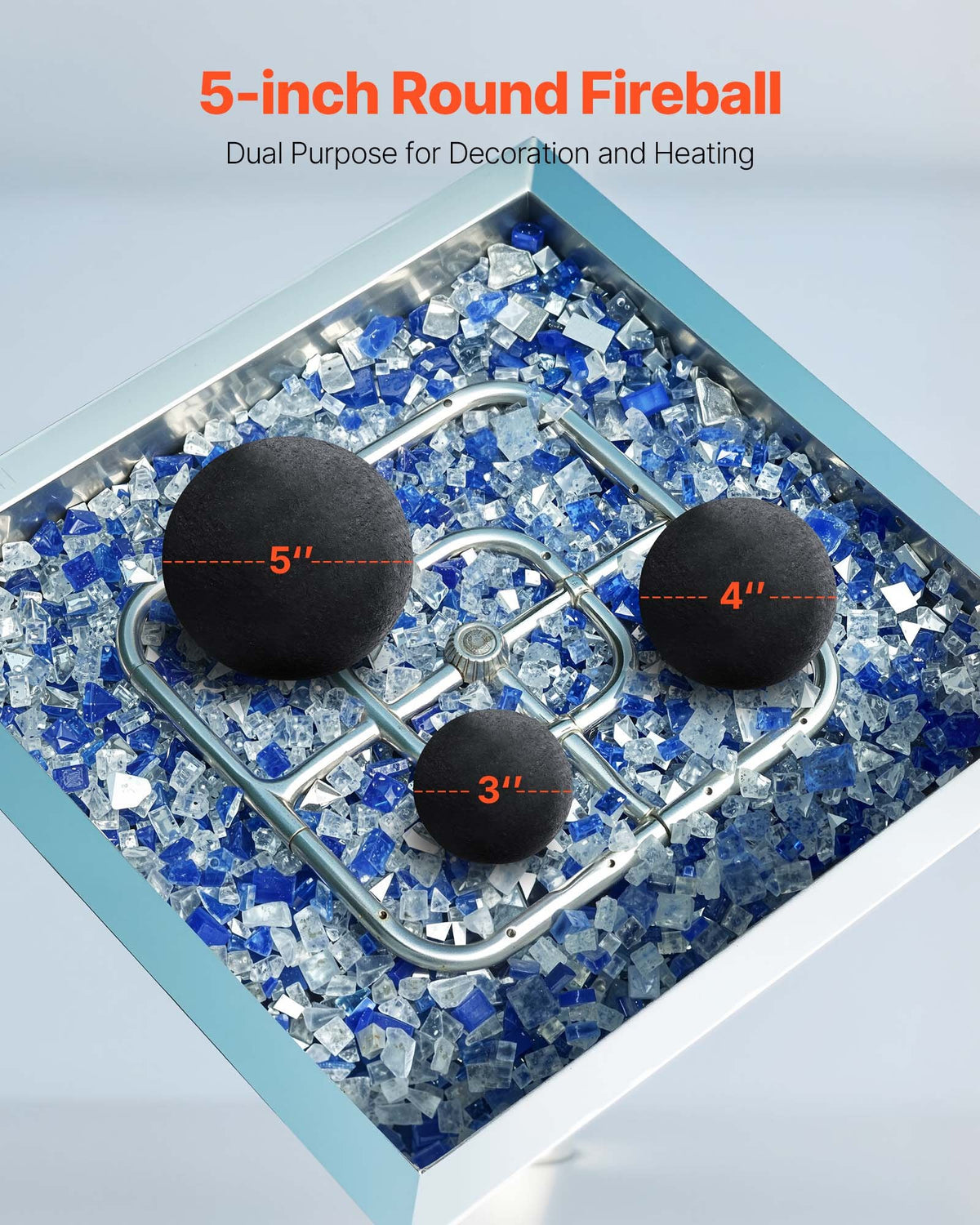 VEVOR Ceramic Fire Balls