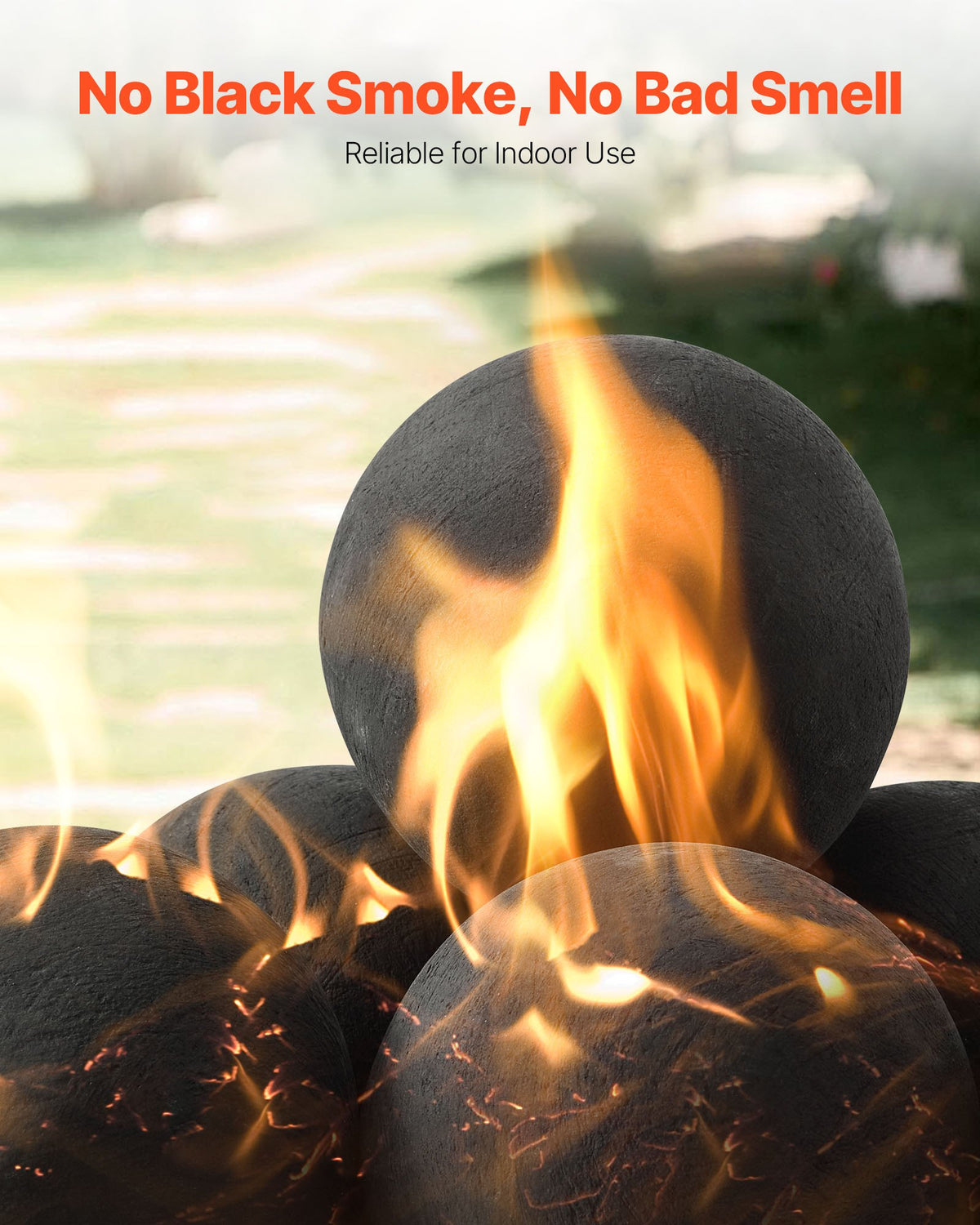 VEVOR Ceramic Fire Balls
