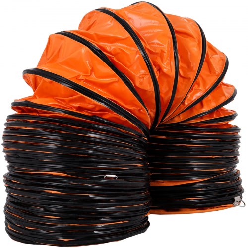 VEVOR 10 M/32ft PVC Flexible Duct Hosing for 300 MM/12 Inch Diameter, Exhaust Fan,pvc ducting