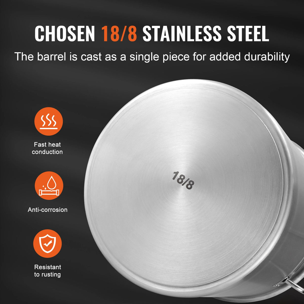 VEVOR Stainless Steel Stockpot