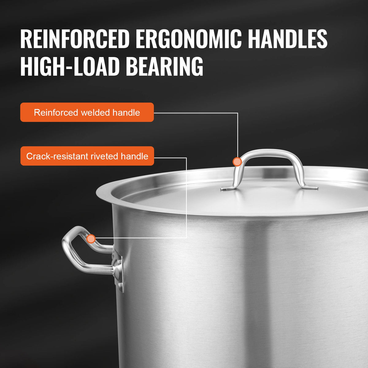 VEVOR Stainless Steel Stockpot