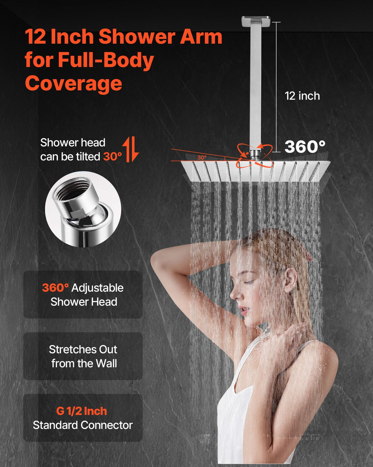 VEVOR Shower Faucet Set