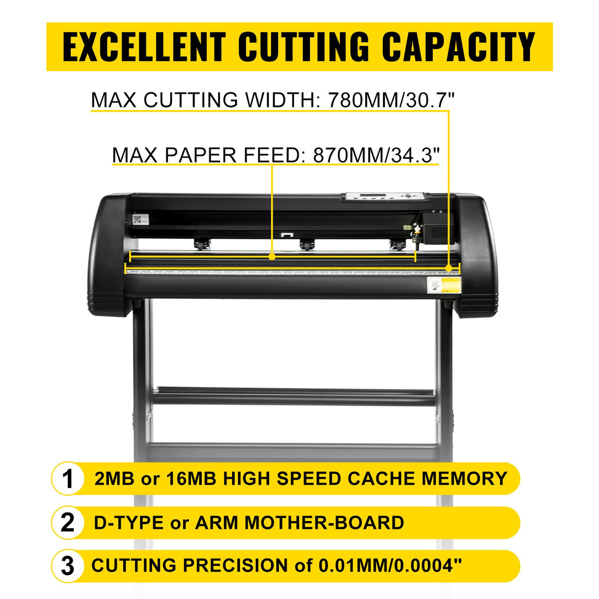 Digital Clamshell 15"x15" (38 X 38cm) Heat Transfer Press + 34 Inch Vinyl Cutter Machine Kit Software