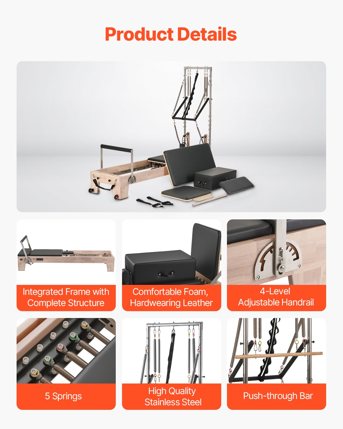 VEVOR Pilates Reformer