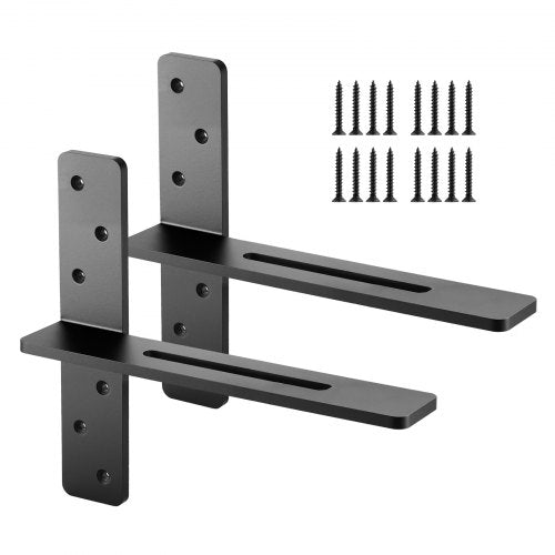 VEVOR T Shelf Brackets 2 Pcs