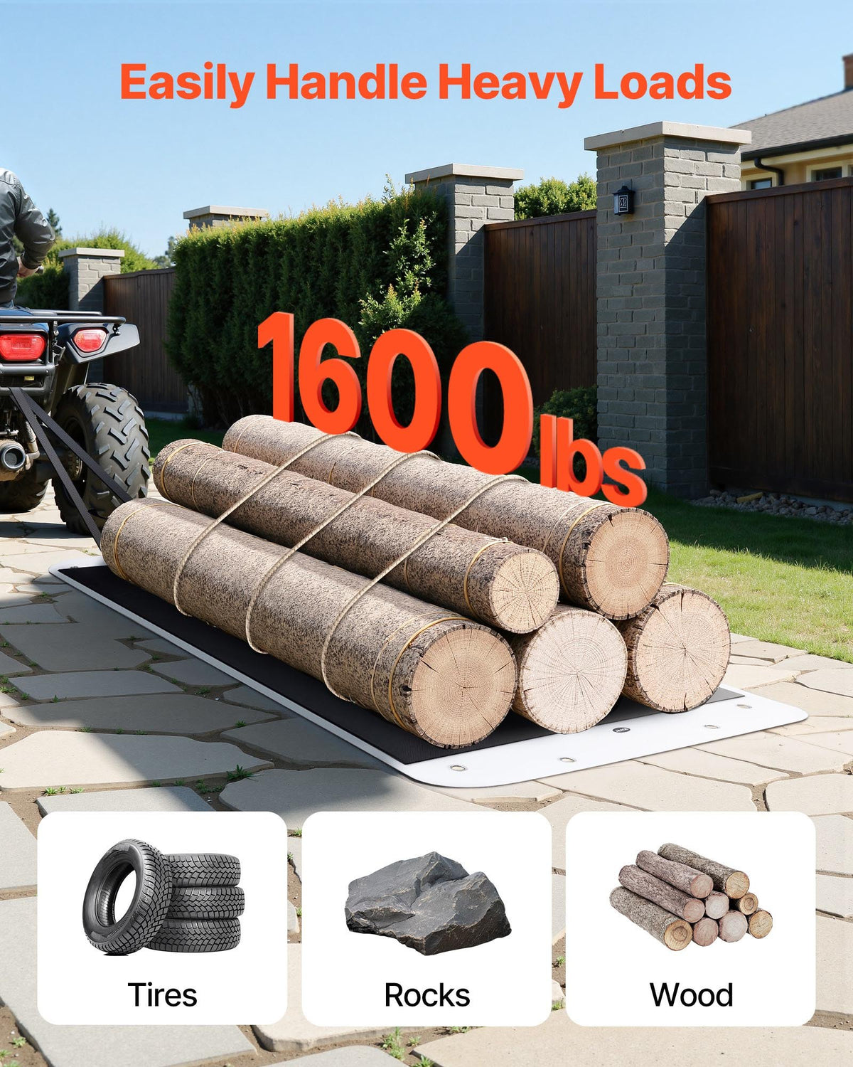 VEVOR Yard Drag Sled