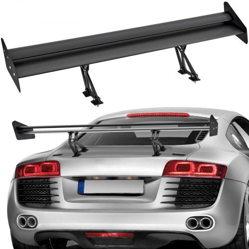 VEVOR Universal Rear Spoiler GT Style Adjustable Trunk Wing Car Racing 53.1"/135 cm