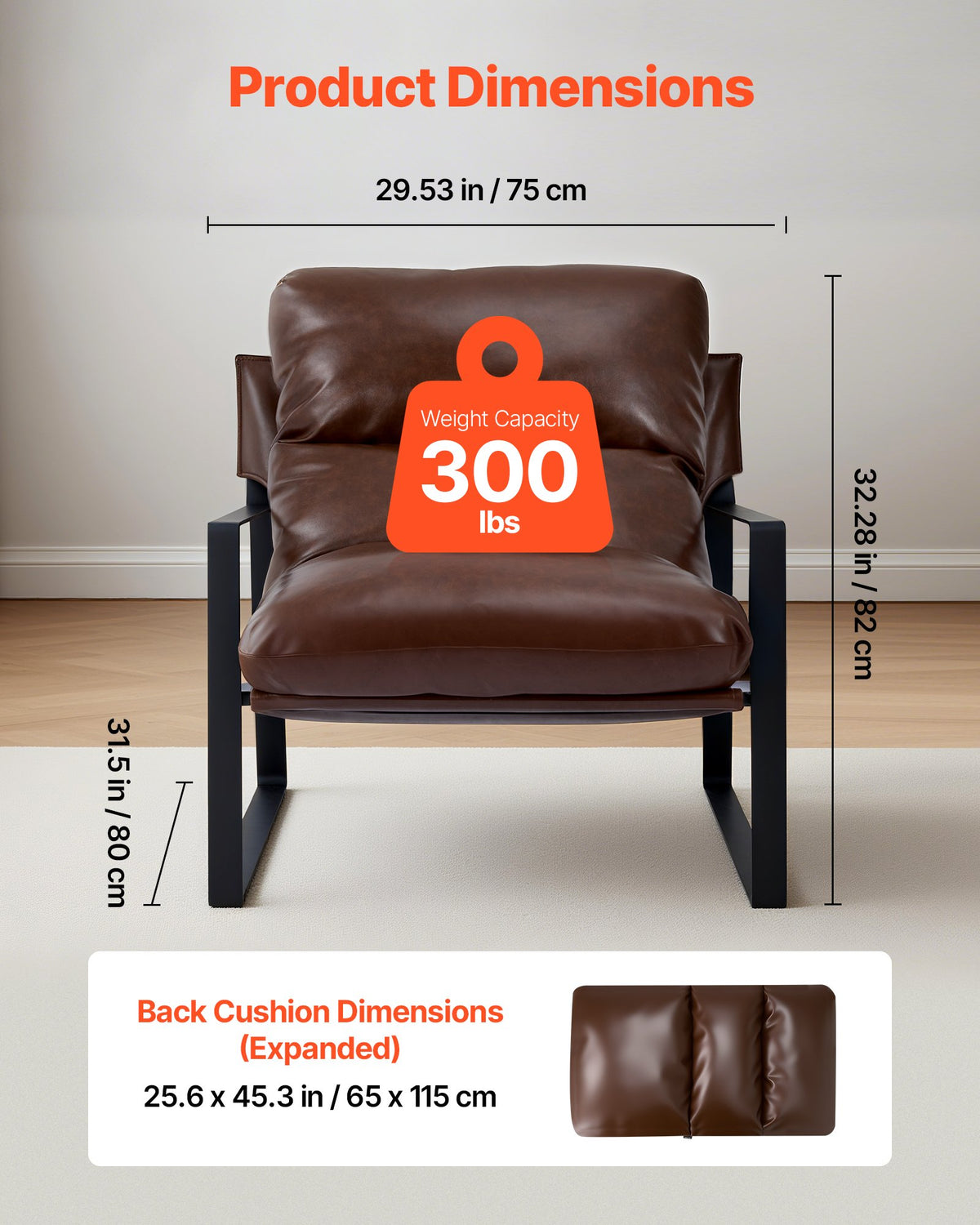 VEVOR Accent Chair
