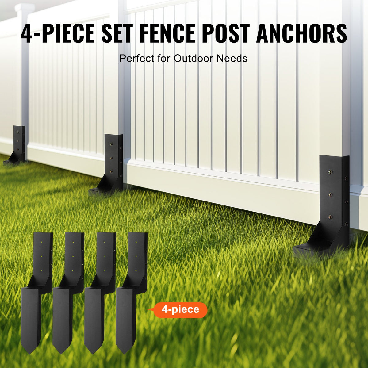 VEVOR Fence Post Anchor Repair Kit