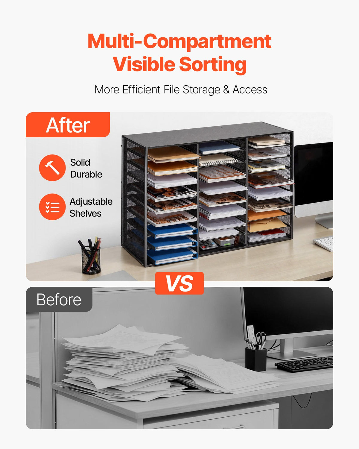 VEVOR Literature Organizer