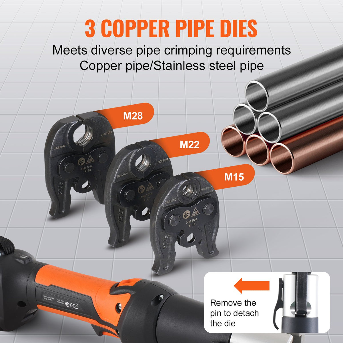 VEVOR Press Tool and Battery Kit