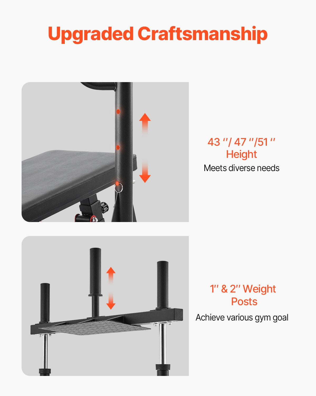 VEVOR Vertical Leg Press Machine, Lower Body Special Home Gym Machine, Carbon Steel Leg Press Exercise Training Equipment, Adjustable Leg Strength Workout for High-Intensity Presses, 550 lbs Capacity