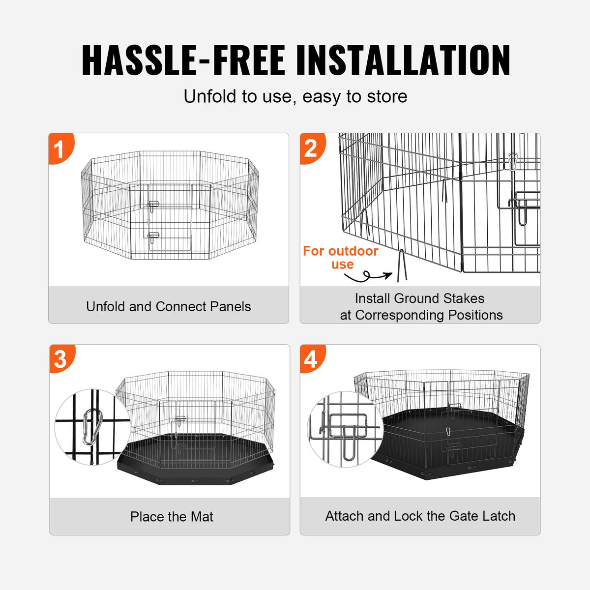 VEVOR Dog Playpen