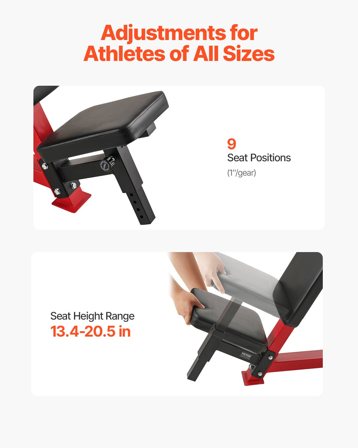 VEVOR Incline Chest Fly and Rear Delt Fly Machine, 450 LBS Chest Machine, Adjustable Fitness Chest Bench Set, Home Gym Equipment for Upper Body Strength Training Machine