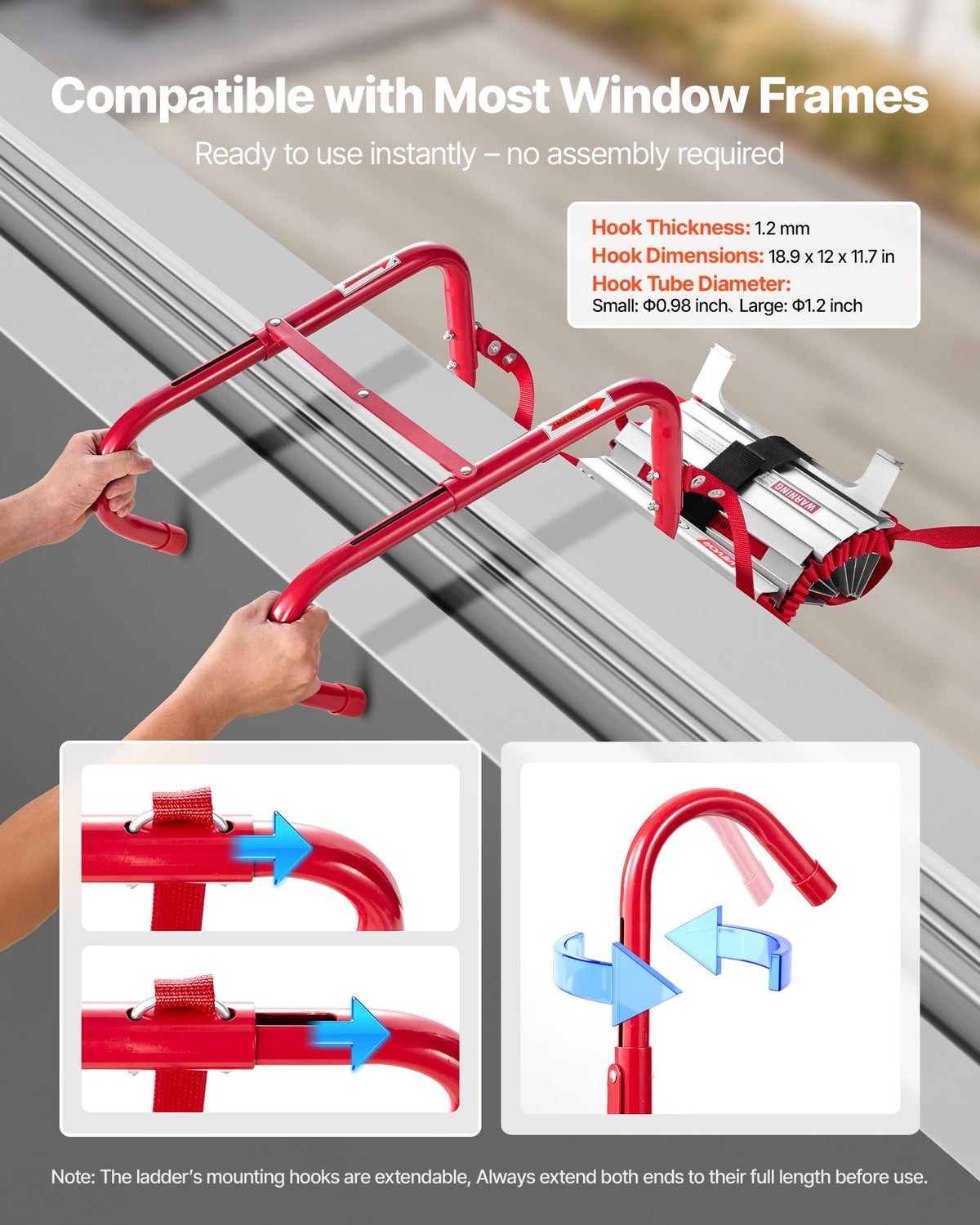 VEVOR Fire Escape Ladder