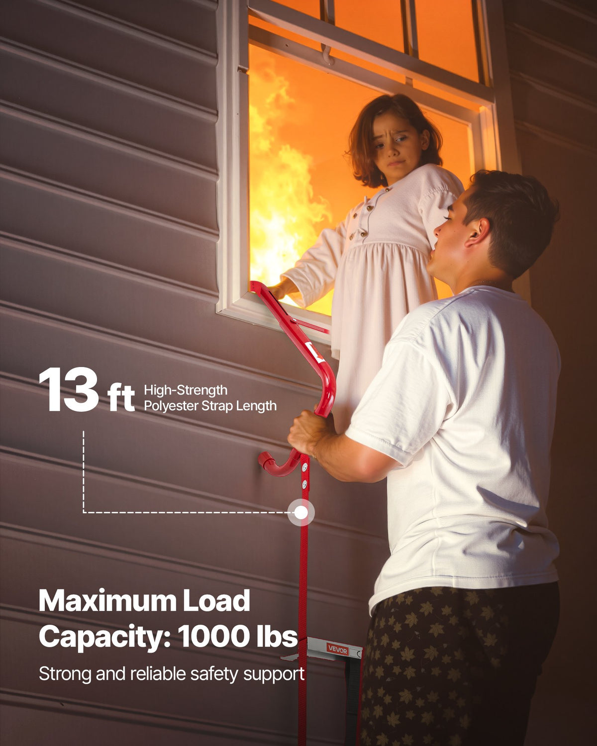 VEVOR Fire Escape Ladder