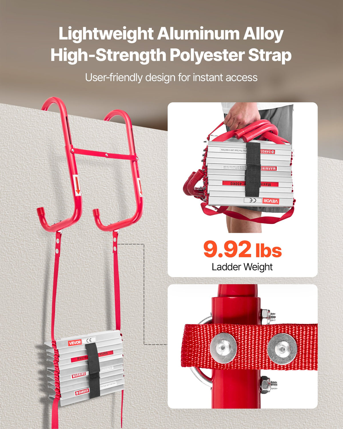 VEVOR Fire Escape Ladder