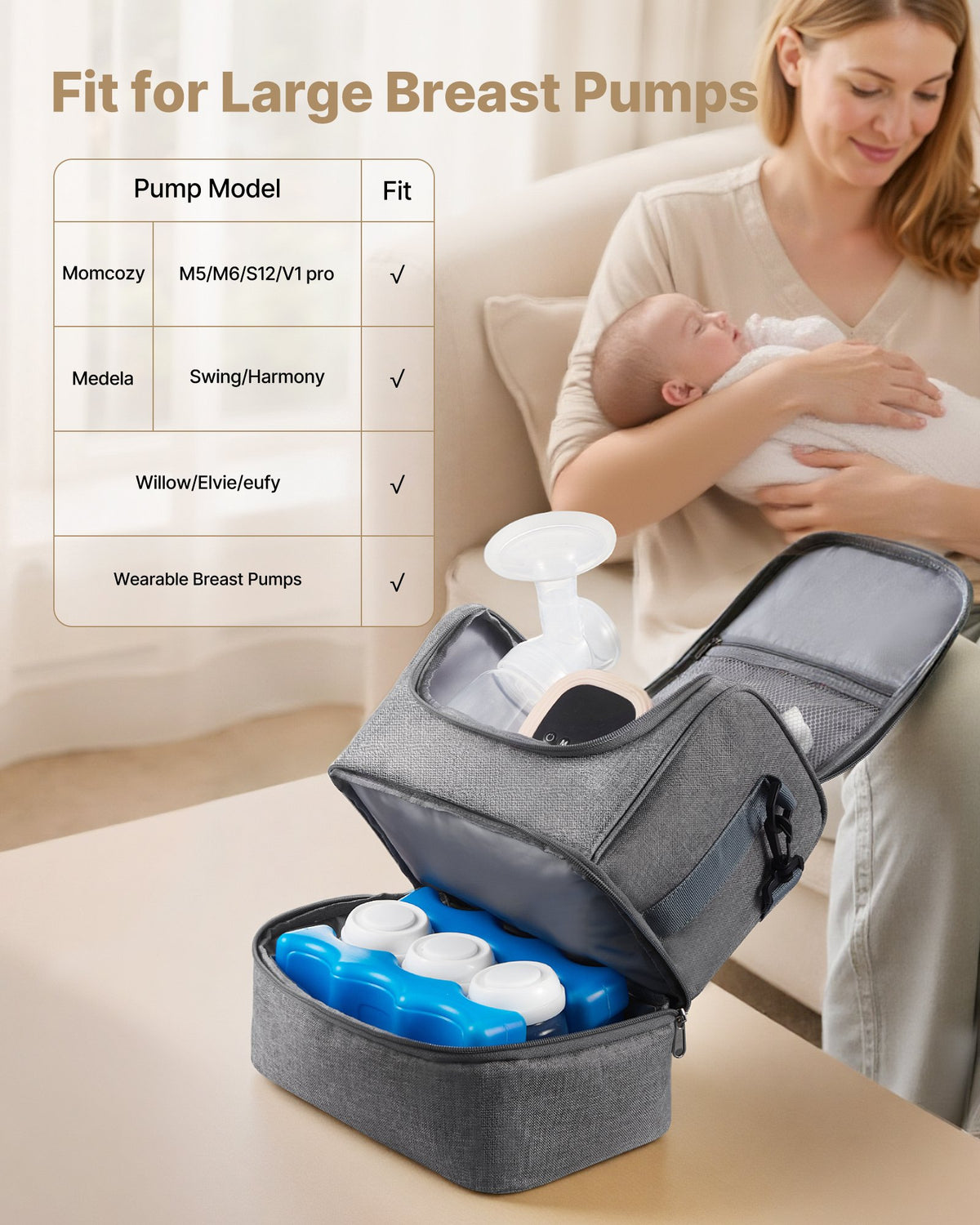 VEVOR Breast Pump Bag