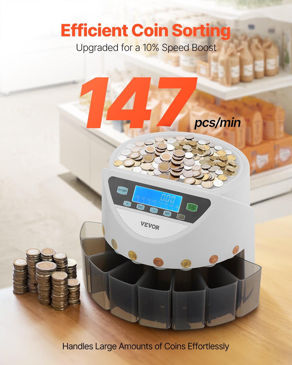 VEVOR EURO Coin Sorter