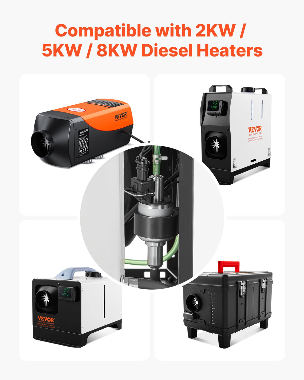 VEVOR Diesel Heater Fuel Pump