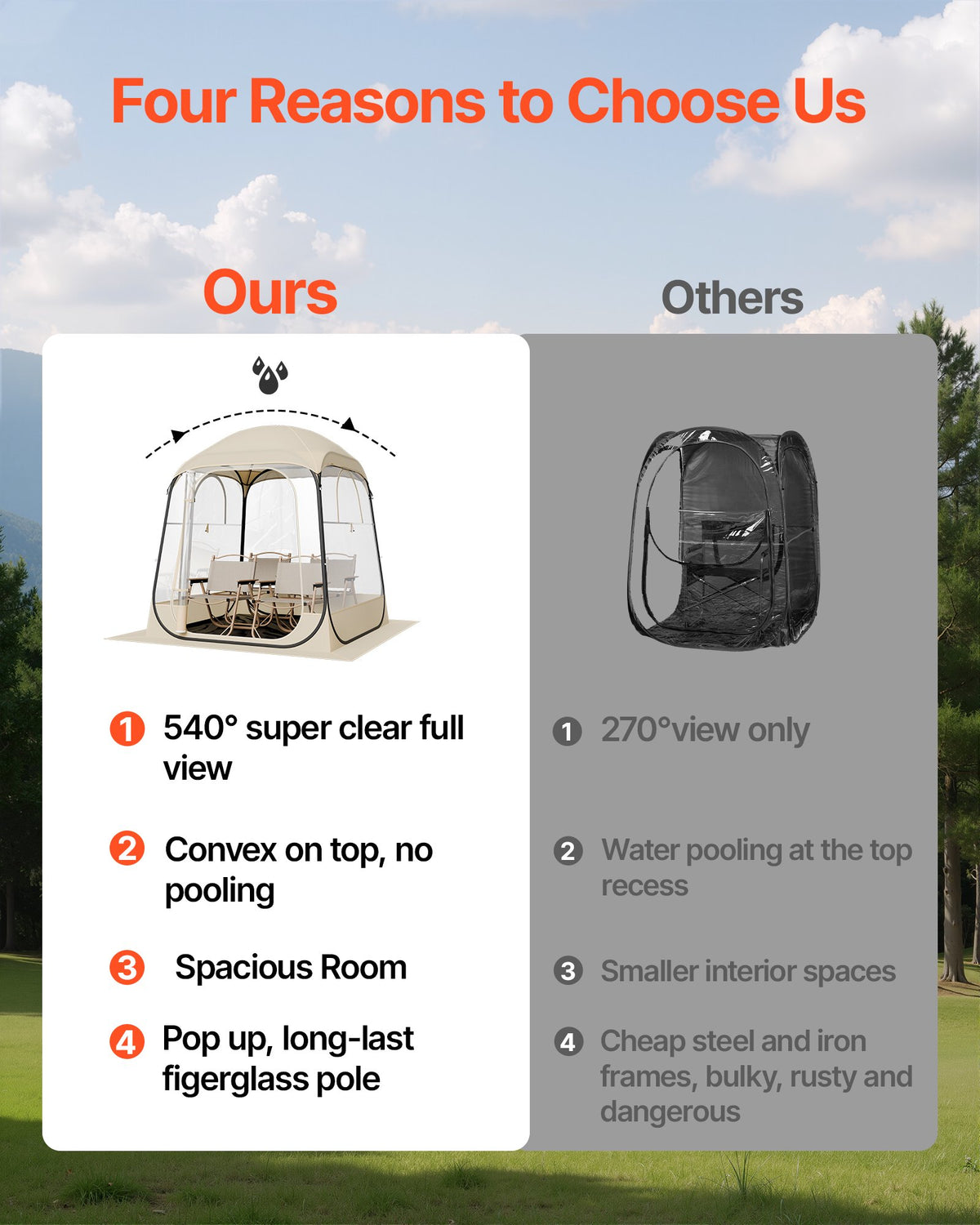 VEVOR Pop up Sports Tent