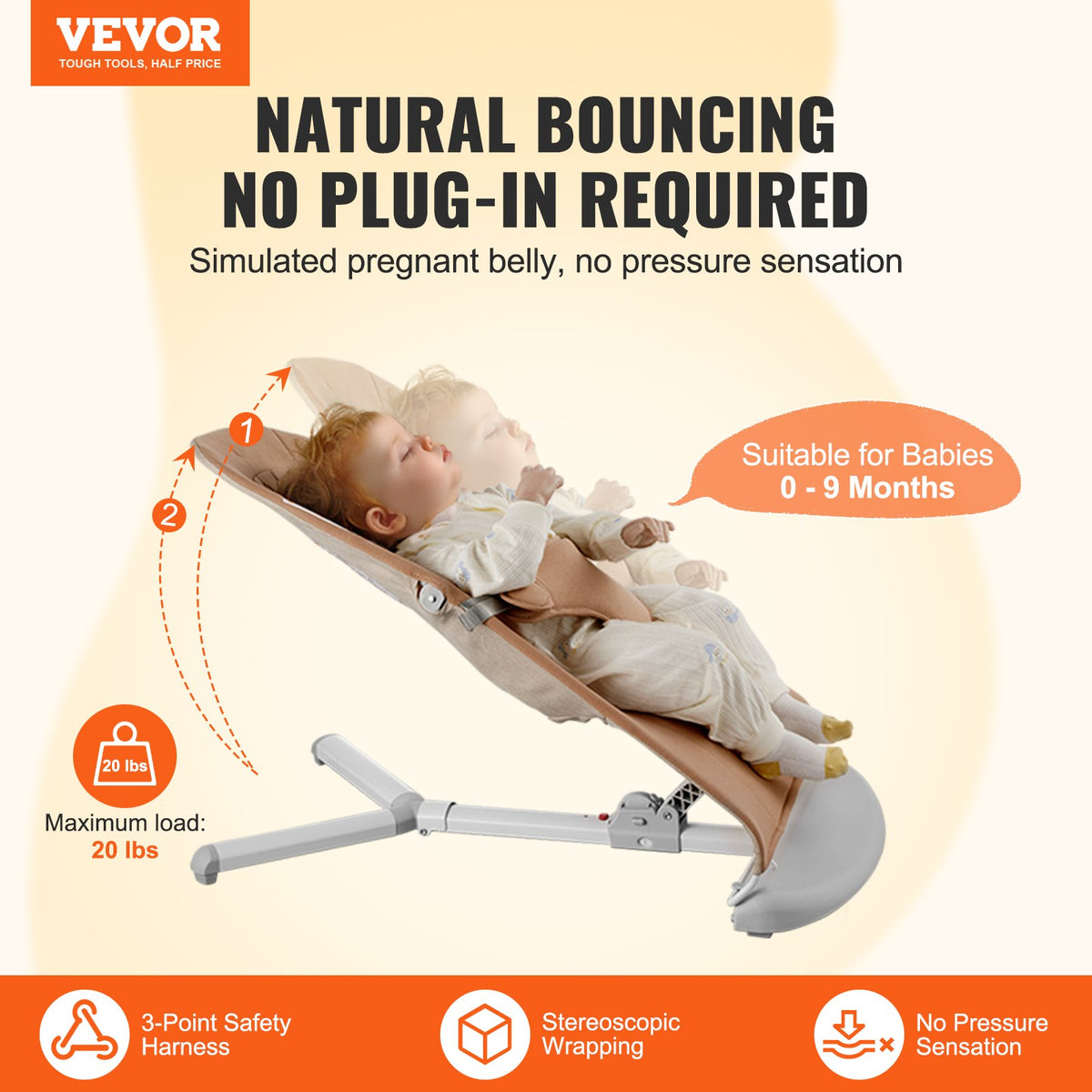 VEVOR Baby Bouncer