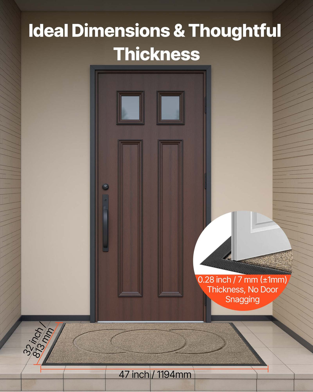VEVOR Front Door Mat