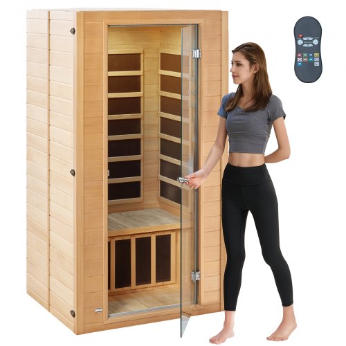 VEVOR Far Infrared Wooden Sauna